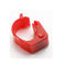 125KHz Pasif RFID Pigeon Ring Tag Untuk Timing Racing Warna Merah 2 - 10cm Rentang Membaca