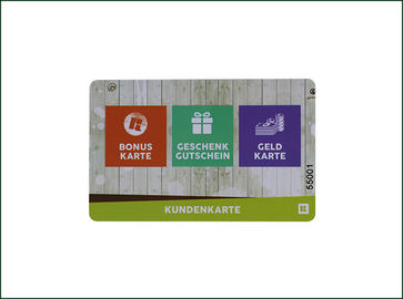 LF 125 KHz Full Color Plastik Smart ID Card TK4100 / EM4200 / EM4305 / EM4450 Dalam ID Dan Kontrol Akses