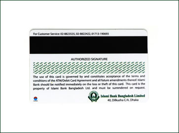 ISO Standard Smart ID Card 4 Cetak Offset Warna Dengan Magnetic Stripe
