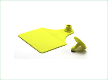 Penampilan Kuning Hewan Telinga Tag Mode Power Supply Pasif Anti Penumpahan