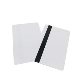 CR80 30mil PVC Kosong Magnetic Stripe Card Thermal Transfer Dicetak
