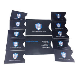 Paket Dalam Set Lengan Kartu Blocking RFID 10 X Pelindung Kartu Kredit 2 X Pemegang Paspor