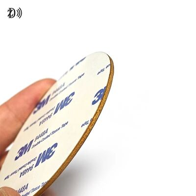 Stand Kartu Ulasan Google NFC NTAG213 Kayu LOGO QR Code Ukir Laser Kustom