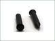 Ditulisi ABS 36 * 9mm LF RFID Nail Tag Warna Hitam Untuk Pelacakan Aset Manajemen Kayu