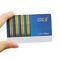 Contactless Metro ABS Transportasi Rfid Ic Card  EV1 4K Chip