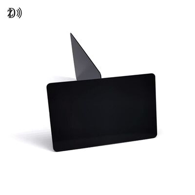 Kartu Hitam Matte yang dapat dicetak 13.56Mhz MIFARE DESFire EV1/2/3 Kartu Hitam NFC RFID Plastik