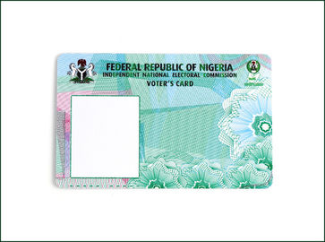 Kartu Pintar RFID Keamanan Tinggi Kartu Pintar Tanpa Kontak Dengan Ketebalan 0,88mm