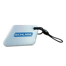 LF Waterproof T5577 RFID Epoxy Tag Key Fob yang dapat ditulis kembali 125 KHz