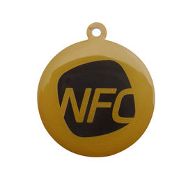 Penjaga pintu masuk Micro RFID Tag Programmable NFC NFC215 Epoxy RFID Tag