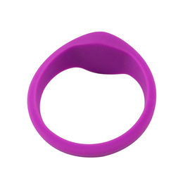 Penampilan Berwarna-warni RFID Chip Bracelet 2K 4K 8K Memori Frekuensi 13,56MHz