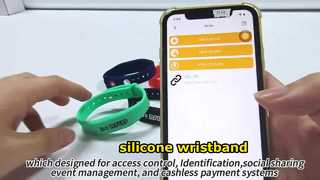 Gelang silikon RFID